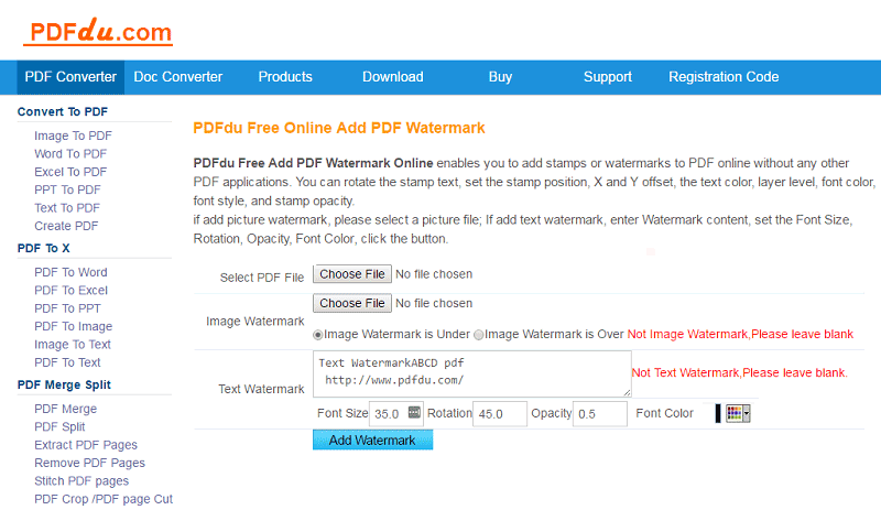 pdf watermark remover online tool